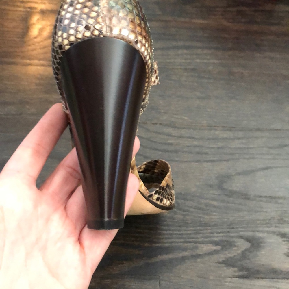 Cole Han collection python heels. - Picture 5 of 6